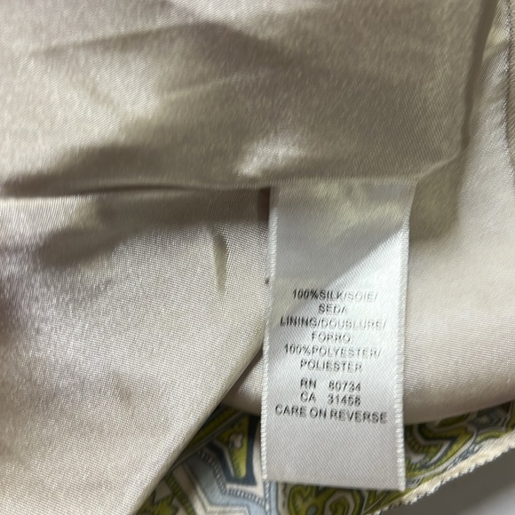 BCBGMaxAzria Silk Halter Dress Green - Picture 5 of 7